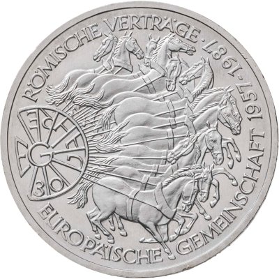 купить Германия 10 марок (deutsche mark) 1987 "30 лет подписания Римского договора"