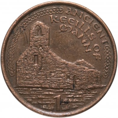 купить Остров Мэн 1 пенни (penny) 2000-2003, случайная дата
