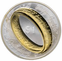 купить Новая Зеландия 1 доллар 2003 "Властелин Колец - Кольцо всевластия"