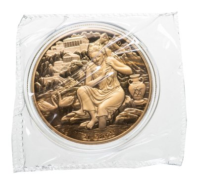 купить Самоа 20 центов (cents) 2021 "Боги Олимпа- Афродита, Знак зодиака- Телец"