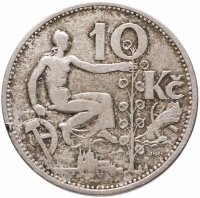 купить Чехословакия 10 крон (korun) 1932