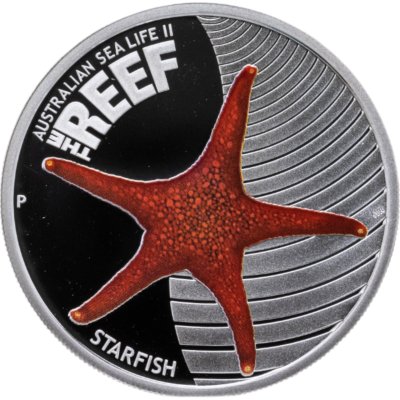 купить Австралия 50 центов (cents) 2011 Морская жизнь Австралии - Морская звезда в подарочном футляре с номерным сертификатом