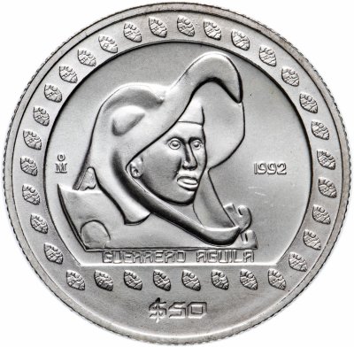 купить Мексика 50 песо 1992