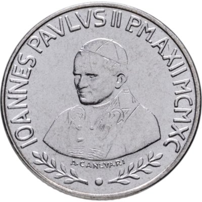 купить Ватикан 100 лир 1990