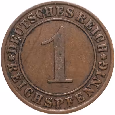 купить Германия 1 рейхспфенниг (reichspfennig) 1931