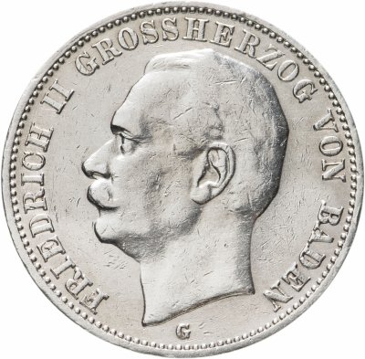 купить Германская Империя 3 марки (mark) 1910