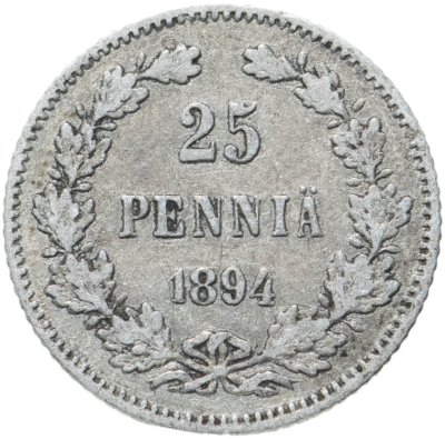 купить 25 пенни (pennia) 1894 L