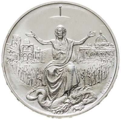 купить Ватикан 500 лир (lire) 1983 Необычный Святой год