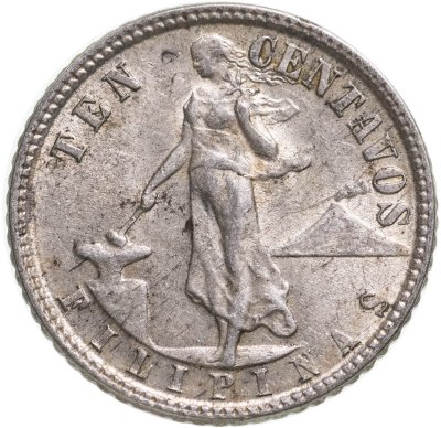 купить Филиппины 10 сентаво (centavos) 1945