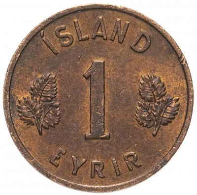 купить Исландия 1 эйре (eyrir) 1959