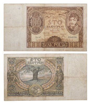 купить Польша 100 злотых 1932 год