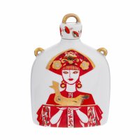 купить Штоф для напитков "Русская красавица", фарфор, роспись, золочение, Ленинградский фарфоровый завод ("ЛФЗ"), 1960-1970 гг.
