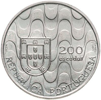 купить Португалия 200 эскудо (escudos) 1992 Председательство Португалии в Евросоюзе