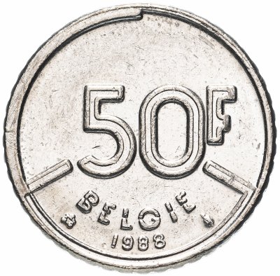 купить Бельгия 50 франков 1987-1993 случайный год -надпись на французском
