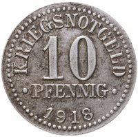 купить Германия (Брауншвейг) нотгельд 10 пфеннигов 1918