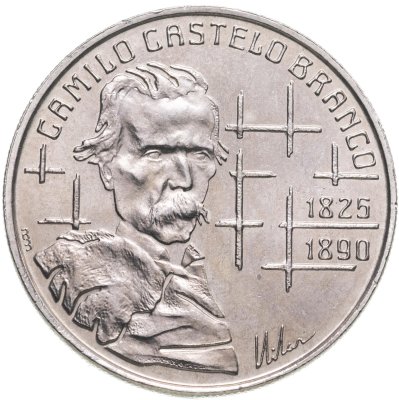 купить Португалия 100 эскудо (escudos) 1990 "100 лет со дня смерти Камилу Каштелу Бранку"