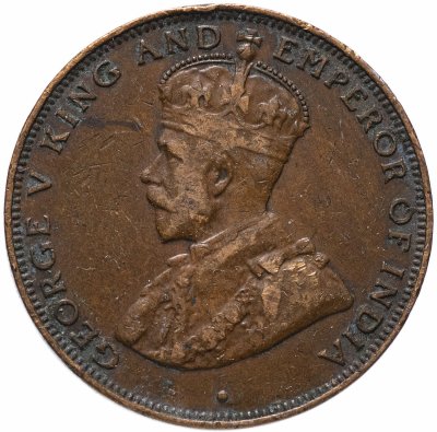 купить Гонконг 1 цент 1933