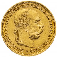 купить Австро-Венгрия 10 крон (corona) 1896