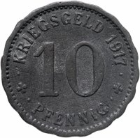 купить Германия (Хаген) нотгельд 10 пфеннигов 1917