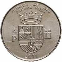 купить Панама 1/2 бальбоа (balboa) 2011 "Старая Панама - Валюта 1580 года"