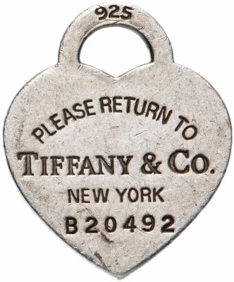 купить Подвеска-Жетон "Tiffany & Co.", номерной " B20492"