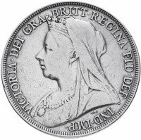 Купить Великобритания 1 крона 1896