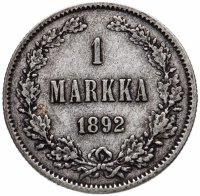 Купить Финляндия 1 марка 1892
