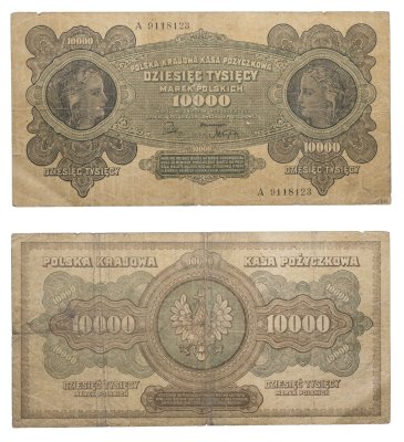 купить Польша 10000 марок 1922