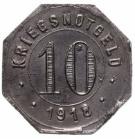 купить Германия (Крайльсхайм) нотгельд 10 пфеннигов 1918
