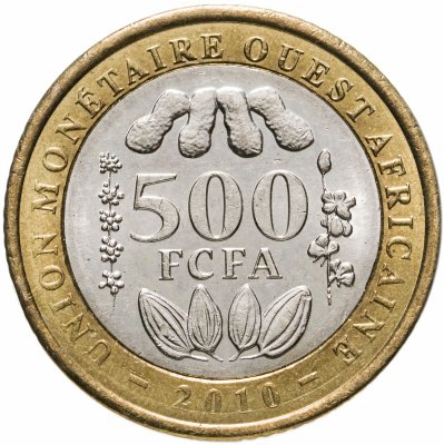 купить Западная Африка (BCEAO) 500 франков (francs) 2010