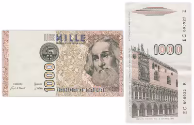 купить Италия 1000 лир 1982 года