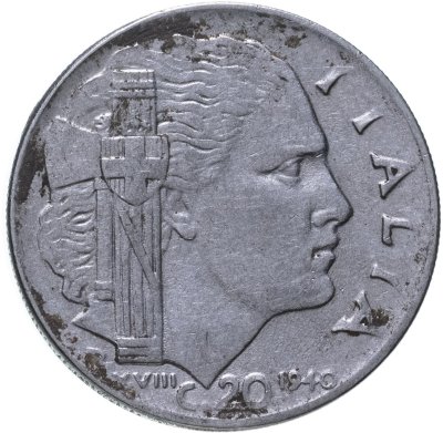 купить Италия 20 чентезимо 1940