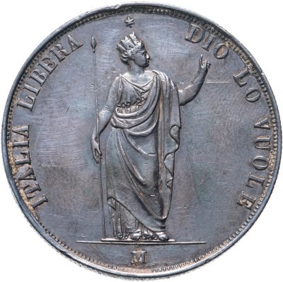 купить Италия (Королевство Ломбардия) 5 лир 1848