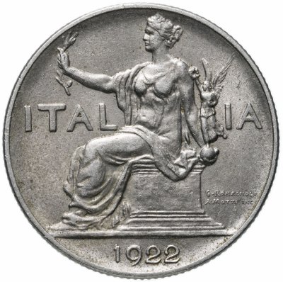 купить Италия 1 лира (lira) 1922
