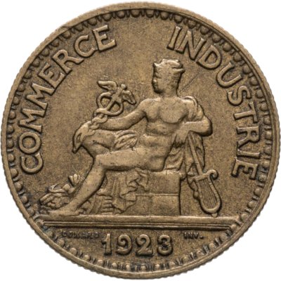 купить Франция 50 сантимов (centimes) 1923