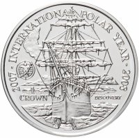 купить Фолклендские острова 1 крона (crown) 2007 "Международный полярный год"