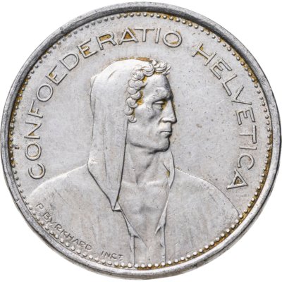 купить Швейцария 5 франков (francs) 1974
