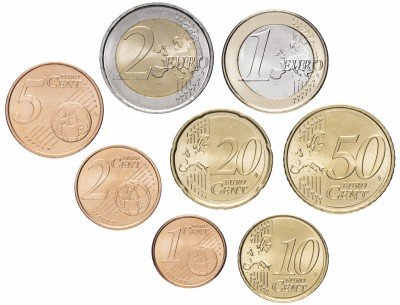 купить Испания набор монет евро 2009 (8 штук)