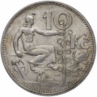 купить Чехословакия 10 крон (korun) 1932