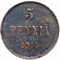 купить 5 пенни (pennia) 1914