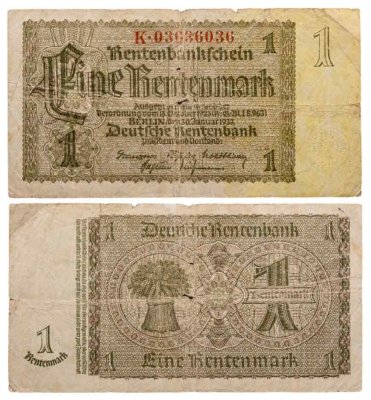 купить Германия 1 марка 1937