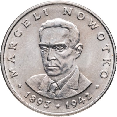купить Польша 20 злотых (zlotych) 1974 "Марсель Новотко"
