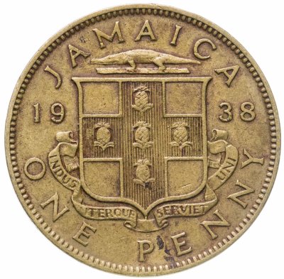 купить Ямайка 1 пенни (penny) 1938