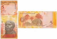 купить Венесуэла 5 боливар 2009 (Pick 89*) 03.09.2009