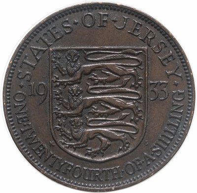 купить Джерси 1/24 шиллинга (shilling) 1933