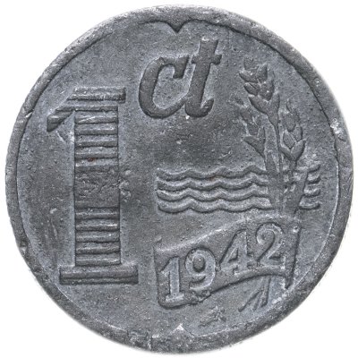 купить Нидерланды 1 цент (cent) 1942