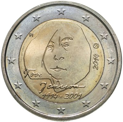 купить Финляндия 2 евро 2014 "100 лет со дня рождения Туве Янссон"