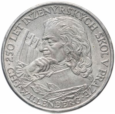 купить Чехословакия 10 крон (korun) 1957 "250 лет Чешскому техническому университету"
