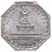 купить Германия (Нюрнберг) нотгельд 20 пфеннигов 1921 "Горгульи" трамвайный жетон