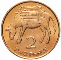 купить Острова Святой Елены и Вознесения 2 пенса (pence) 1984